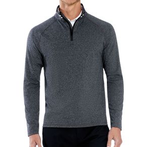 G/FORE Men\'s Core Midlayer Pullover 2103840-Heather Gray  Size sm, heather gray