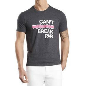 G/FORE Men\'s Can\'t Break Par T-Shirt 2104410-Heather Gray  Size sm, heather gray