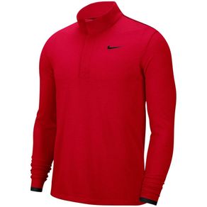 Nike Men\'s Dri-Fit Victory 1/2 Zip Pullover 2112898-University Red/University Red  Size lg, university red/university red