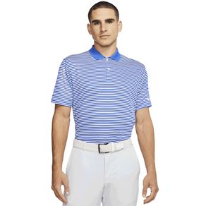 Nike Men\'s Dri-Fit Victory Striped Polo 2113628-Game Royal/White  Size xl, game royal/white