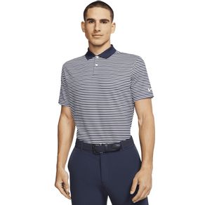 Nike Men\'s Dri-Fit Victory Striped Polo 2113669-College Navy/White  Size lg, college navy/white