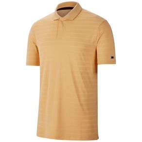 Nike Men\'s Dri-Fit Tiger Woods Polo 2113816-Celestial Gold/White  Size 2xl, celestial gold/white