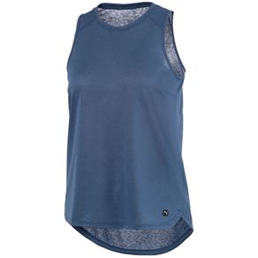 Puma Women\'s Flirt Mesh Tank 2116063-Dark Denim  Size xs, dark denim