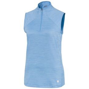 Puma Women\'s Daily Sleeveless Mockneck 2117188-Ethereal Blue Heather  Size xs, ethereal blue heather