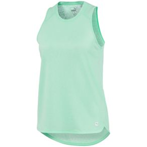 Puma Women\'s Flirt Mesh Tank 2117323-Green Glimmer  Size sm, green glimmer