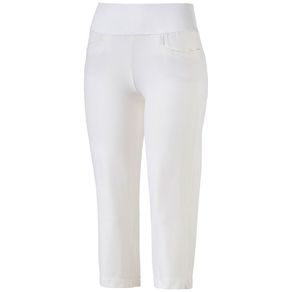 Puma Women\'s PWRSHAPE Capri Pants 2117878-Bright White  Size xs, bright white