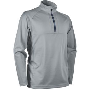 Sun Mountain Men\'s Thermaflex Pullover 2119050-Platinum  Size md, platinum