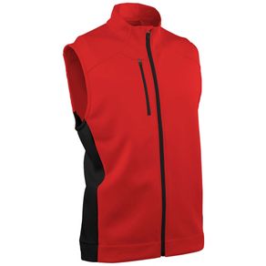 Sun Mountain Men\'s Thermaflex Full Zip Vest 2119070-Red/Black  Size md, red/black