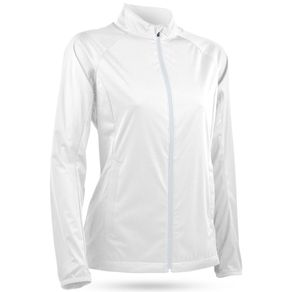 Sun Mountain Women\'s Zephyr LT Full Zip Jacket 2119259-White  Size xs, white