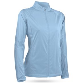 Sun Mountain Women\'s Zephyr LT Full Zip Jacket 2119269-Glacier  Size sm, glacier