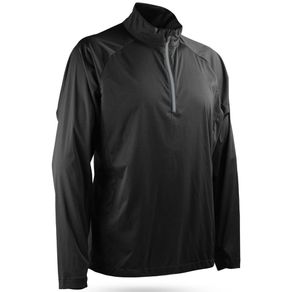 Sun Mountain Men\'s Zephyr LT  1/4 Zip Pullover 2119460-Black  Size md, black