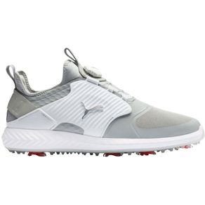 Puma Men\'s Ignite PWRADAPT Caged Disc Golf Shoes 21198 Size 7 Size 7-Gray Violet/Puma Silver/Puma White  Size 7 M, gray violet/puma silver/puma white