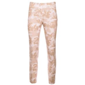 IBKUL Women\'s Camo Print Ankle Pants 2121363-Camo Nat Cream  Size 4, camo nat cream