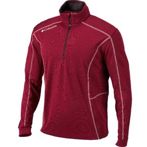 Columbia Juniors\' Shotgun 1/2 Zip Pullover 2121502-Beet  Size xs, beet