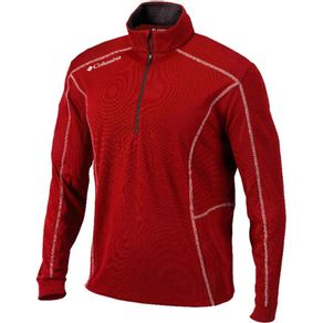 Columbia Juniors\' Shotgun 1/2 Zip Pullover 2121517-Intense Red  Size xs, intense red