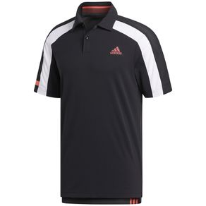 adidas Men\'s Sport HEAT.RDY Polo 2124492-Black  Size sm, black