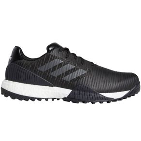 adidas Men\'s CodeChaos Sport Spikeless Golf Shoes 2 Size 127218-Black/Dark Solid Gray/Blue  Size 12 M, black/dark solid gray/blue