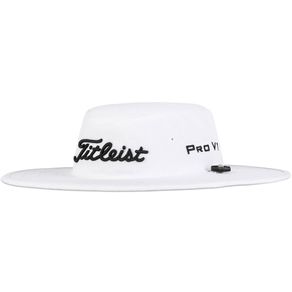 Titleist Tour Aussie Bucket Hat 2128106-White/Black  Size one size fits most, white/black