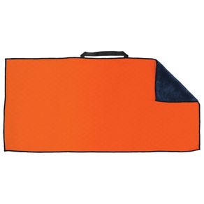 Devant Rival Microfiber Golf Towel 2131499-Orange/Navy  Size 16\