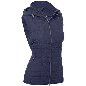 Zero Restriction Women\'s Lizzie Full Zip Down Vest 2135666-Storm  Size lg, storm