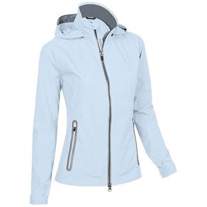 Zero Restriction Women\'s Hooded Olivia Jacket 2135779-Cloud  Size xl, cloud