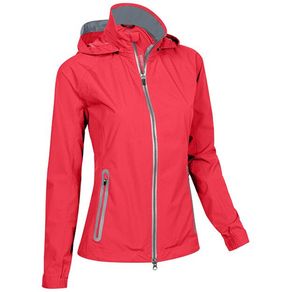 Zero Restriction Women\'s Hooded Olivia Jacket 2135782-Poppy  Size lg, poppy