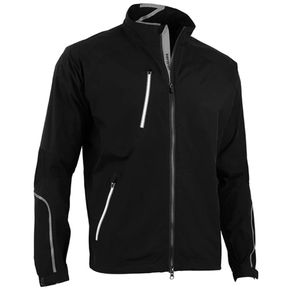 Zero Restriction Men\'s Power Torque Full Zip Jacket 2135807-Black/Metallic Silver  Size 2xl, black/metallic silver