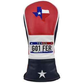 PRG Americas Texas  Size fairway Headcover 2136151-White  Size fairway, white