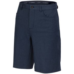 Greg Norman Men\'s ML75 Microlux Heathered 5 Pocket Hybrud Short 2136452-Dark Navy Heather  Size 32, dark navy heather