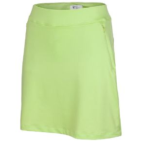 Greg Norman Women\'s Flounce Pull On Stretch Skort 2137021-Lime Green  Size sm, lime green