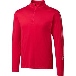 Cutter & Buck Men\'s Pennant Sport 1/2-Zip Pullover 2138707-Red  Size sm, red