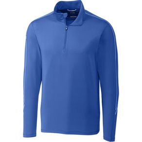 Cutter & Buck Men\'s Pennant Sport 1/2-Zip Pullover 2138714-Tour Blue  Size md, tour blue