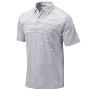 Columbia Men\'s Omni-Wick Rush Polo 2138935-Cool Gray  Size sm, cool gray