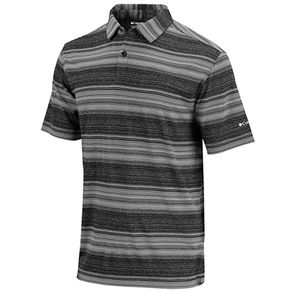 Columbia Men\'s Omni-Wick Slide Polo 2138955-Black  Size sm, black