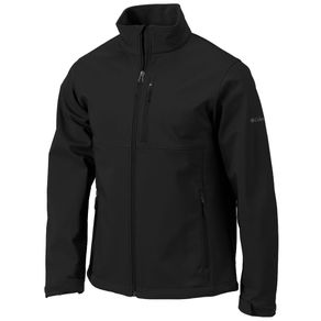 Columbia Men\'s Ascender Softshell Zip Jacket 2139153-Black  Size md, black