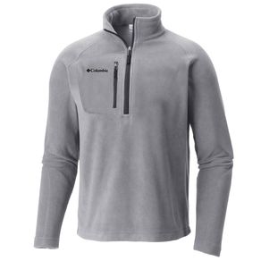 Columbia Men\'s Fast Trek III Half Zip Fleece 2139263-Columbia Gray  Size sm, columbia gray