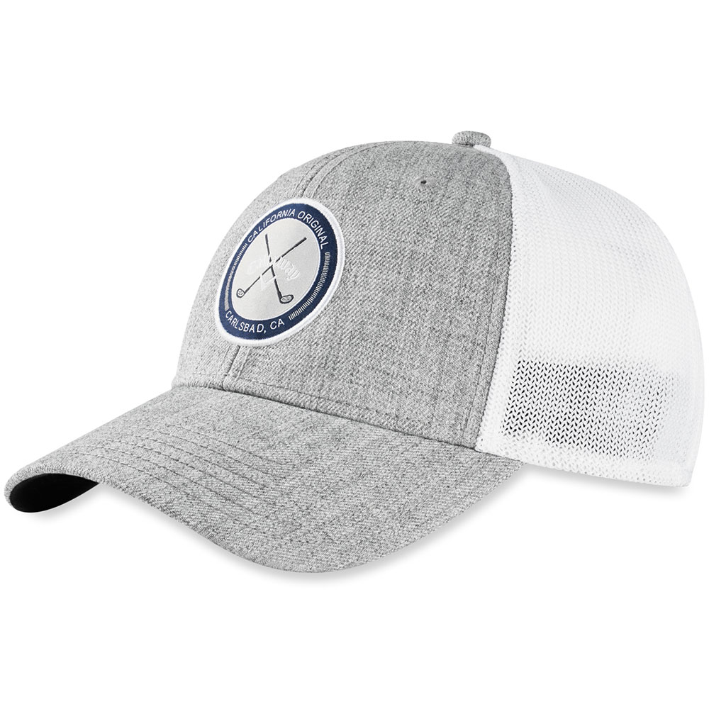 Callaway Trucker 20 Hat  Size One Size Fits Most, White/Charcoal