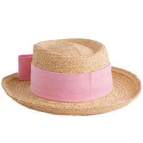 Ahead Women\'s Ava Straw Sun Hat 2143473-Bubble Gum  Size sm/md, bubble gum