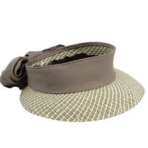 Ahead Women\'s Whitney Straw Hat 2143502-Khaki Sash  Size md/lg, khaki sash