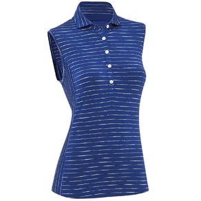 Zero Restriction Women\'s Tae Sleeveless Polo 2145240-Regatta  Size lg, regatta