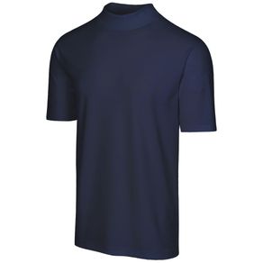 Greg Norman Men\'s ML75 Mesh Solid Mock Neck 2145886-Navy  Size sm, navy