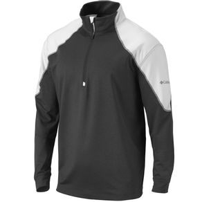 Columbia Men\'s Panel 1/4 Zip Pullover 2150514-Forged Iron  Size sm, forged iron