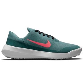 Nike Unisex Victory G Lite Spikeless Golf Shoes 2155096-Green Stone/Hot Punch/White  Size 3.5 M, green stone/hot punch/white