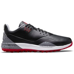 Nike Men\'s Jordan ADG 3 Spikeless Golf Shoes 2155140-Black/Fire/Cement Gray  Size 10 M, black/fire/cement gray