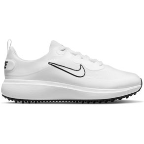 Nike Women\'s Ace Summerlite Spikeless Golf Shoes 2155493-White/Black  Size 5.5 M, white/black