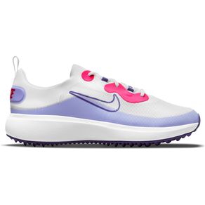 Nike Women\'s Ace Summerlite Spikeless Golf Shoes 2155525-White/Concord/Light Thistle/Hyper Pink  Size 7.5 M, white/concord/light thistle/hyper pink