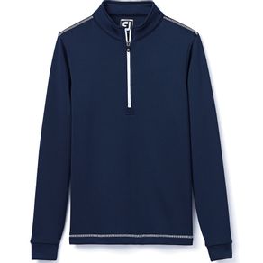 FootJoy Junior\'s Half Zip Mid Layer 2155917-Navy  Size sm, navy