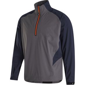 FootJoy Men\'s Hydroknit Pullover 2156060-Charcoal/Navy/Orange  Size md, charcoal/navy/orange