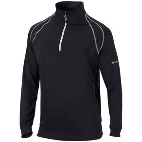 Columbia Men\'s Omni-Heat Range Session 1/4 Zip Pullover 2156236-Black  Size md, black