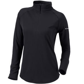 Columbia Women\'s Omni-Wick Flop Shot Pullover 2156296-Black  Size md, black